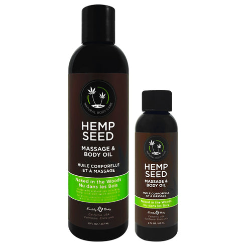 Earthly Body Hemp Seed Naked in the Woods Oil